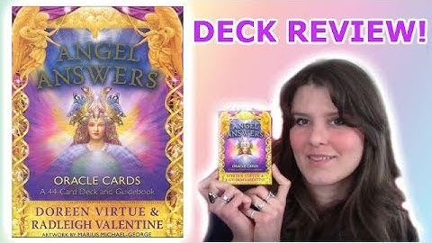✨✨ Review of Angel Answers Oracle Cards by Doreen Virtue and Radleigh Valentine ✨✨