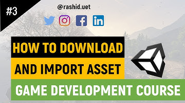 How to import assets in Unity 2020 | (Urdu, Hindi)