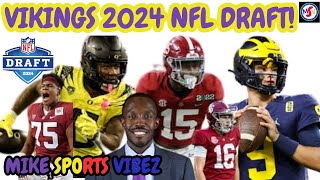 HOW DID THE VIKINGS DO IN THE 2024 NFL DRAFT??? (MY OPINION)