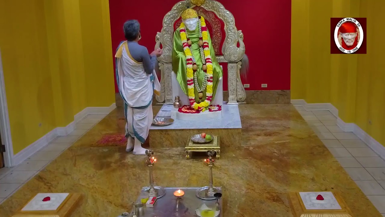 Live from Sai Samsthan USAShri Shirdi Sai Baba Mandir Chicago, Aurora