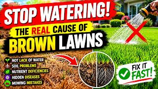 The REAL Reason Your Lawn Is Brown (And It's NOT Lack of Water!) 🌱