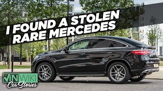 I found a STOLEN rare Mercedes