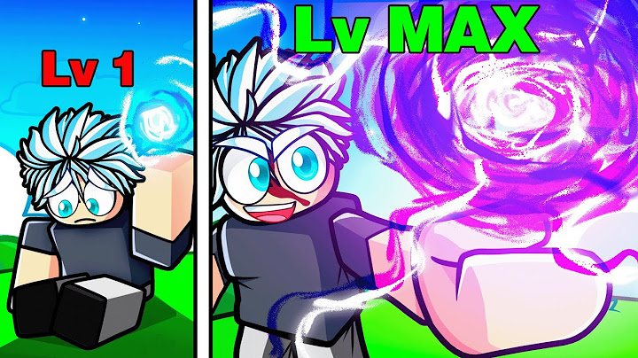 Noob to Max Level GOJO in Jujutsu Infinite Roblox!