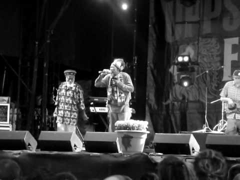 The Abyssinians at Uppsala reggae festival 2010