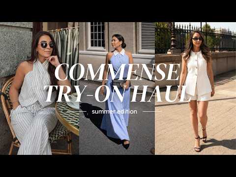 COMMENSE Try-On Haul | Elegant Summer Vacation Outfits 2026