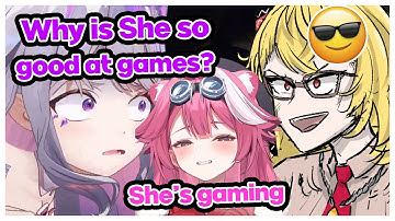 Biboo and Raora Get Shocked by How Good Kaela Is Despite Playing This for the First Time !!
