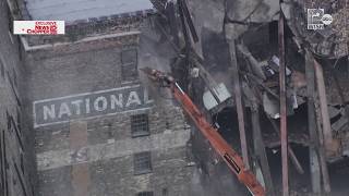News Chopper 12: Warehouse demolition in Milwaukee