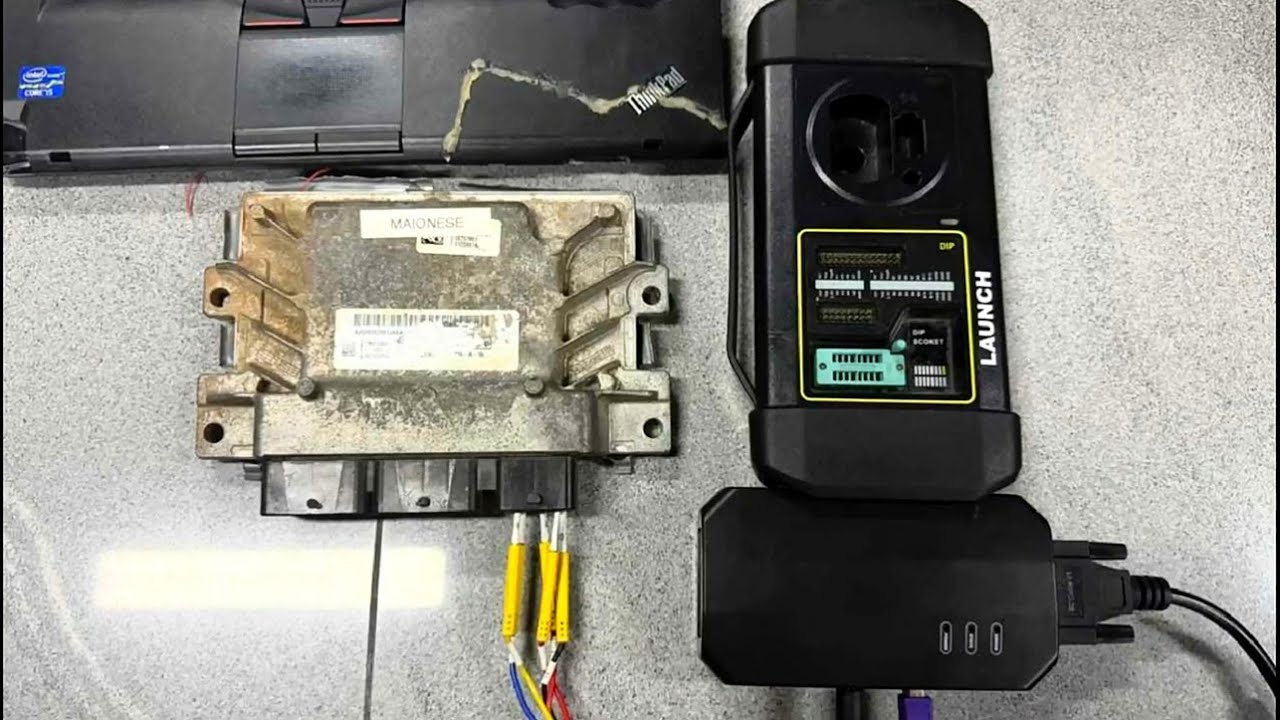 Launch X-prog3 and PC Adapter Clone Ford EMS2302 ECU- OBDII365