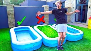 DONT Trust Fall Into The Wrong Mystery Pool  Challenge