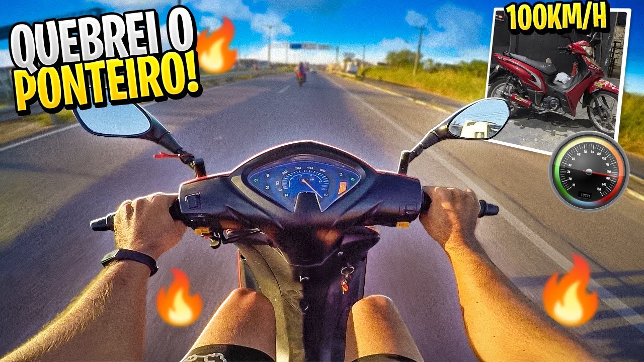 TESTEI A POTÊNCIA DA CINQUENTINHA NA VELOCIDADE MÁXIMA (TOP SPEED)