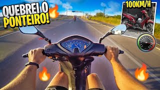 I tested the power of the 50cc motorcycle at maximum speed (top speed). screenshot 1