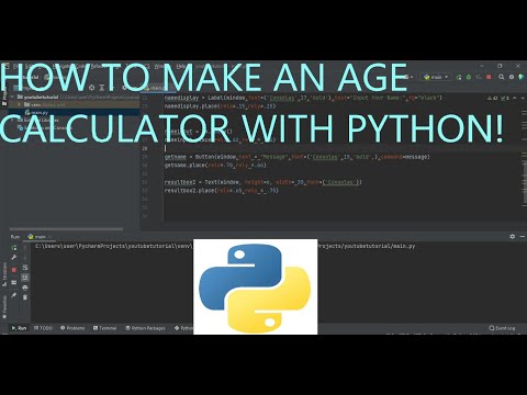 [2022] How To Make Age Calculator With Python!