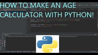 [2022] How To Make Age Calculator With Python! Information