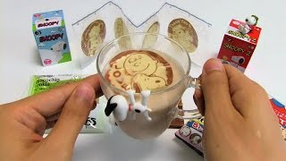 Peanuts Snoopy Blind Box And Deco Latte Edible Sheet