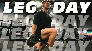 FULL LEG TRAINING DAY - POWER/STRENGTH Vlog