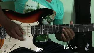 Video thumbnail of "Api kawuruda Guitar solo & Lesson by Prashan...."