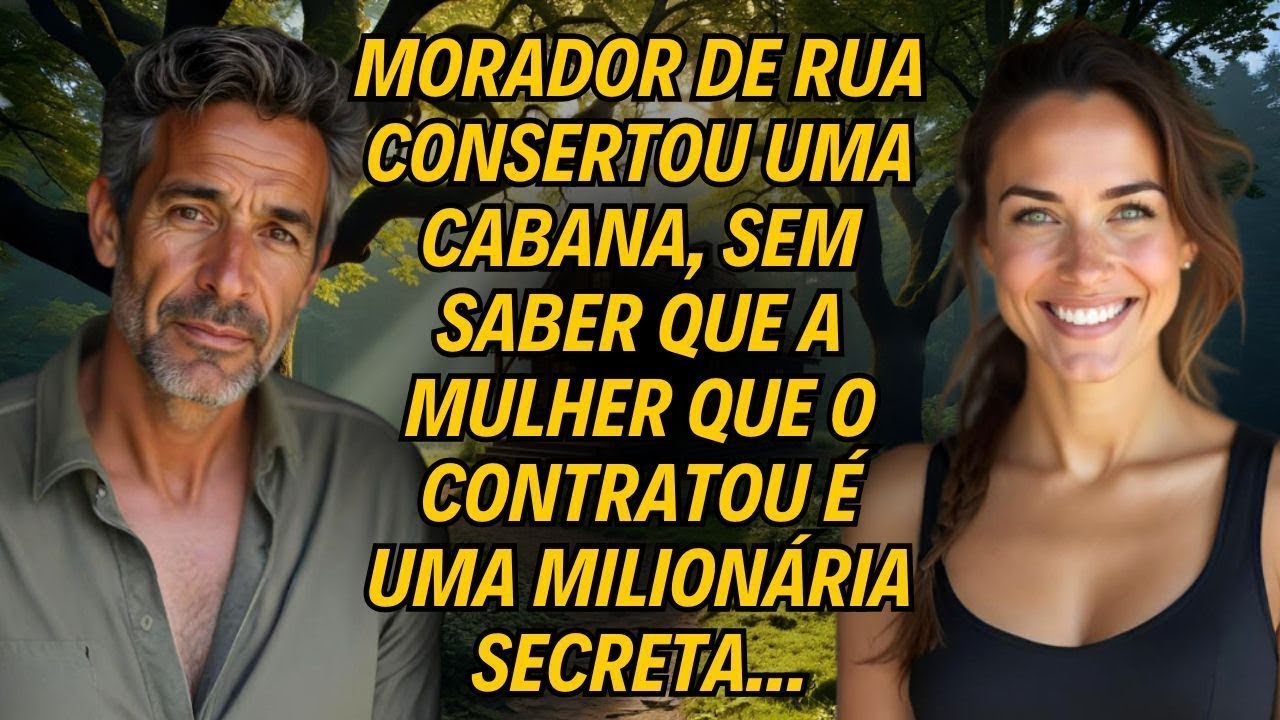 Homem Humilde Consertou Uma Cabana, Sem Saber Que A Mulher Que O Contratou é Uma Milionária Secreta