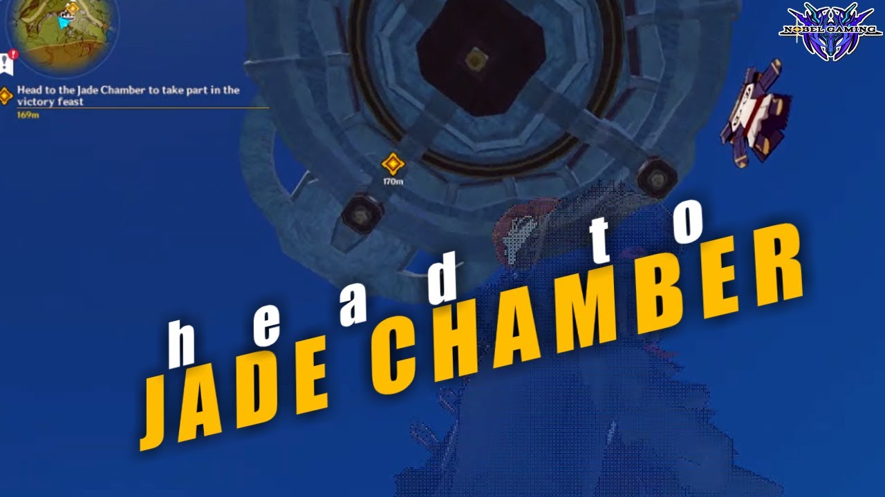 Head to the Jade Chamber to take part in the victory feast. | Genshin