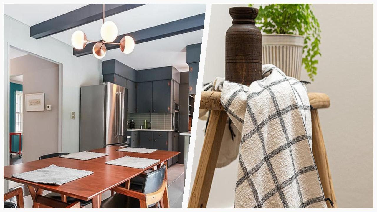 75 Exposed Beam And Wall Paneling Dining Room Design Ideas You'll Love ...