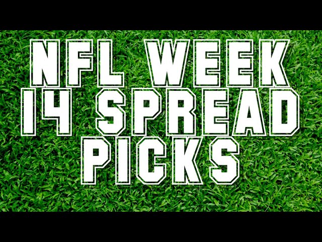 spreads for week 14 nfl