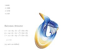 Halvorsen attractor