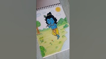 Sri Krishna❤️#srikrishna#devotional#art#shorts#viral#reels#mahadev#radhakrishna#drawing#love#cute