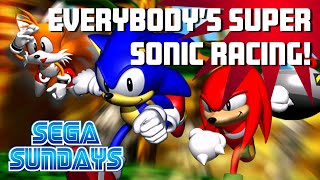 Sega Sundays: Sonic R - Super Sonic and the best visuals on Saturn
This is a Lets Play of Sonic R on Sega Saturn, played on real hardware using a PAL, retail copy of the game. Sega Sundays: Sonic R - Super Sonic and the best visuals on Saturn
