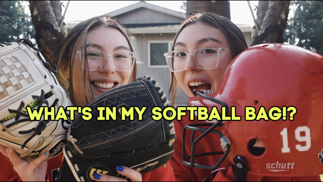 WHAT'S IN MY SOFTBALL BAG!? SENIOR SOFTBALL SEASON 2021