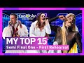 Eurovision 2024 🇸🇪 | My Top 15 (With Comments) | Semi-Final 1 - First Rehearsal