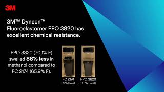 3M Dyneon Fluoroelastomer Swell In Methanol