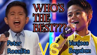 Peter Rosalita | VS | Vanjoss Bayaban | Who's The Best? | America's Got Talent