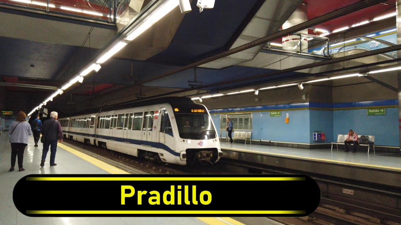 Metro Station Pradillo - Madrid 🇪🇸 - Walkthrough 🚶