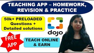 DOJO Teaching App - Homework, Practice & Revision |  Free Teaching App On Mobile | Full Demo screenshot 1