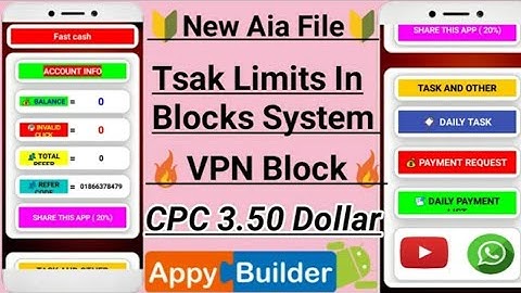 New Aia File.VPN Block System..CPC 3.72 Dollar..CTR 0.20%..ECPM :- 7.21 Dollar. 🔥No Admob Suspend.