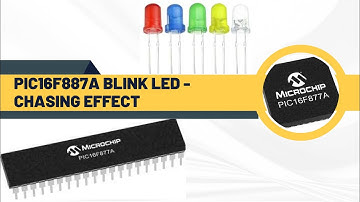 03 | BLINK LED - CHASING EFFECT #PIC16F877A #LED #CCS #PIC16F877A
