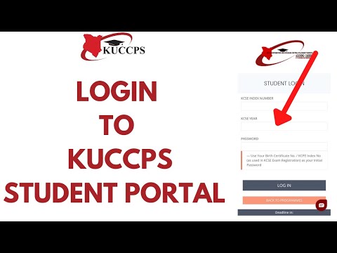 KUCCPS Student Portal Login | KUCCPS Student Portal Sign In | kuccps.net Login