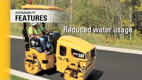 Sustainability - Cat B-Series Utility Compactors