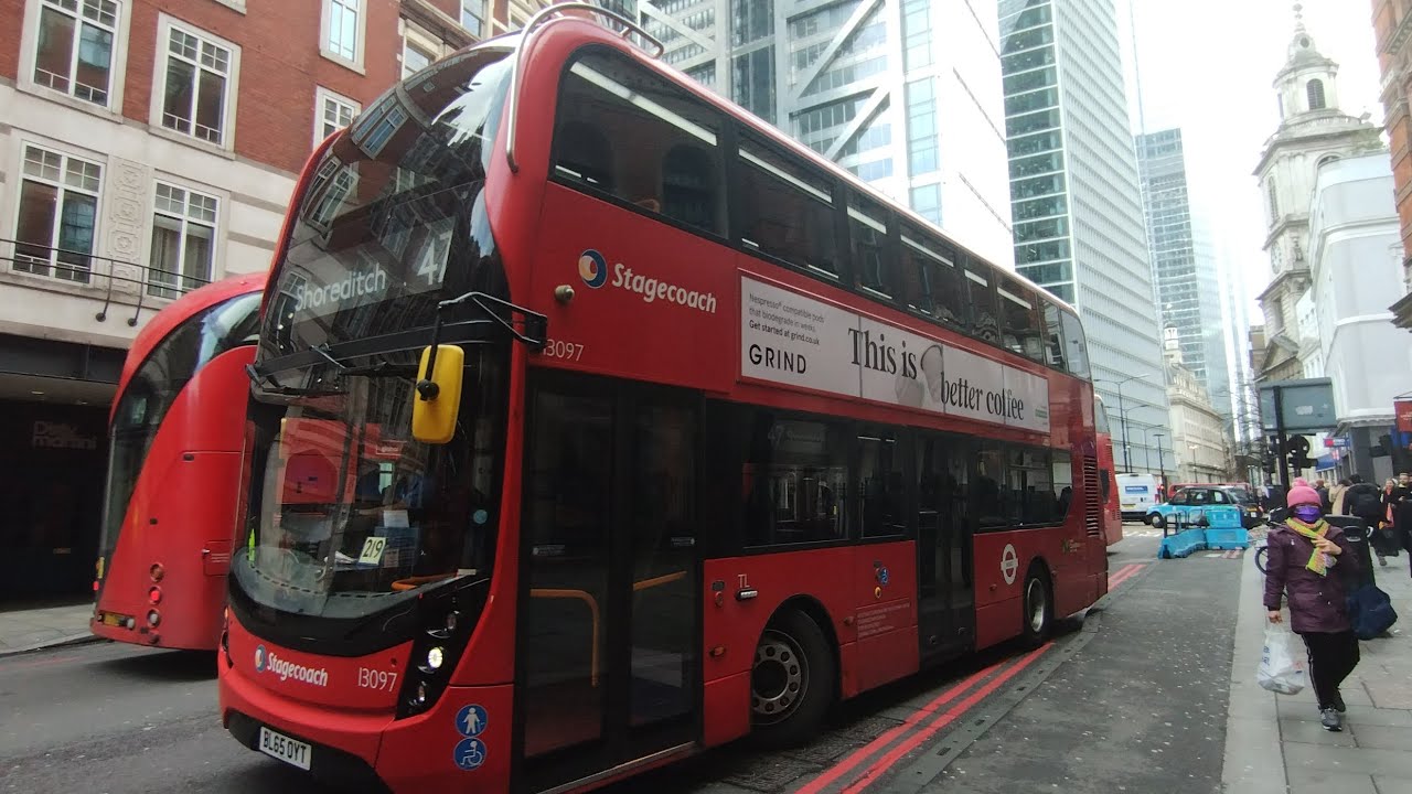 *Thrash* Stagecoach London B5LH Enviro 400 MMC BL65 OYT 13097 Route 47 | 16/3/23