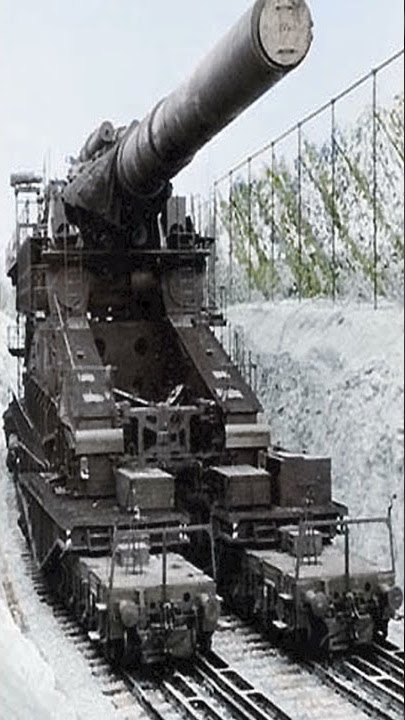 WW2 Schwerer Gustav Railway Artillery — Brick Block Army