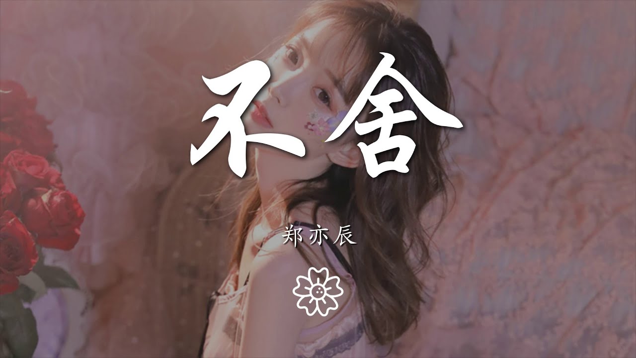 鄭亦辰 - 不捨『縱然對你有太多的不捨』【動態歌詞Lyrics】 - YouTube