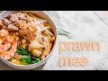 Authentic prawn mee hae mee recipe with a unique twist  homemade broth from scratch