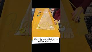 Cut. Slice. Repeat. Yellow Edition #CutSliceRepeat #FabricCutting #Tailoring #Satisfying #ASMR