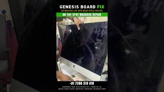 iMac 27” Display Replacement – From broken to brand new! #genesisboardfix #macbookairm4 #iphone