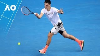 Tomic v Evans match highlights (3R) | Australian Open 2017