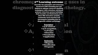 Details IBMS Specialist portfolio: IHC techniques Learning outcome 2 #shorts Guide