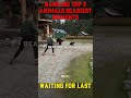 RANKING TOP 3 ANIMALS SCARIEST MOMENTS 💀💀💀