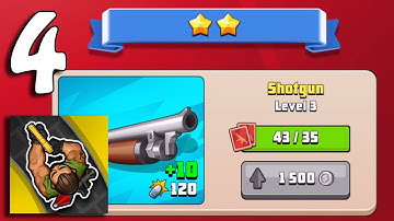 Hunter Assasin 2 - Gameplay Walkthrough Part 4 - Shotgoun (Android, iOS)