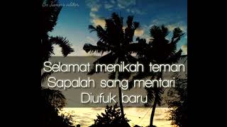 Story Wa Majene || Selamat menikah teman