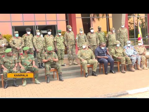 Operation Shujaa Gen Kainerugaba DRC S Gen Tshiwewe Celebrate Operation S Achievements 