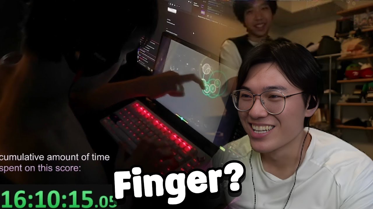 BTMC & Kariyu Reacts to Bonk (Epic Finger Blaster osu! Player)